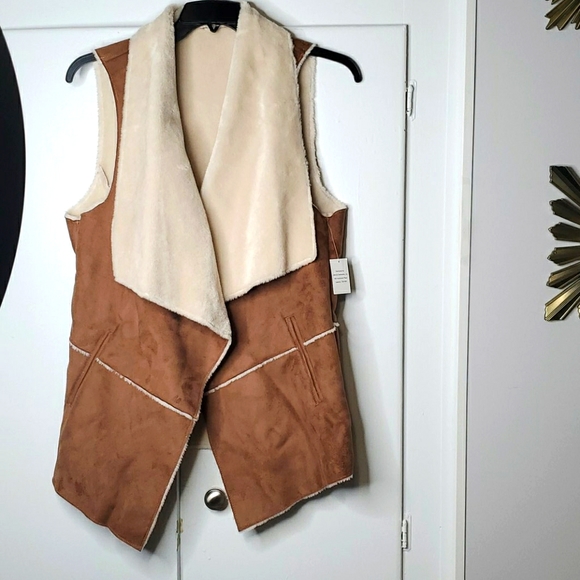 Jackets & Blazers - Faux Suede Vest